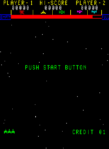 Astro Wars Title Screen